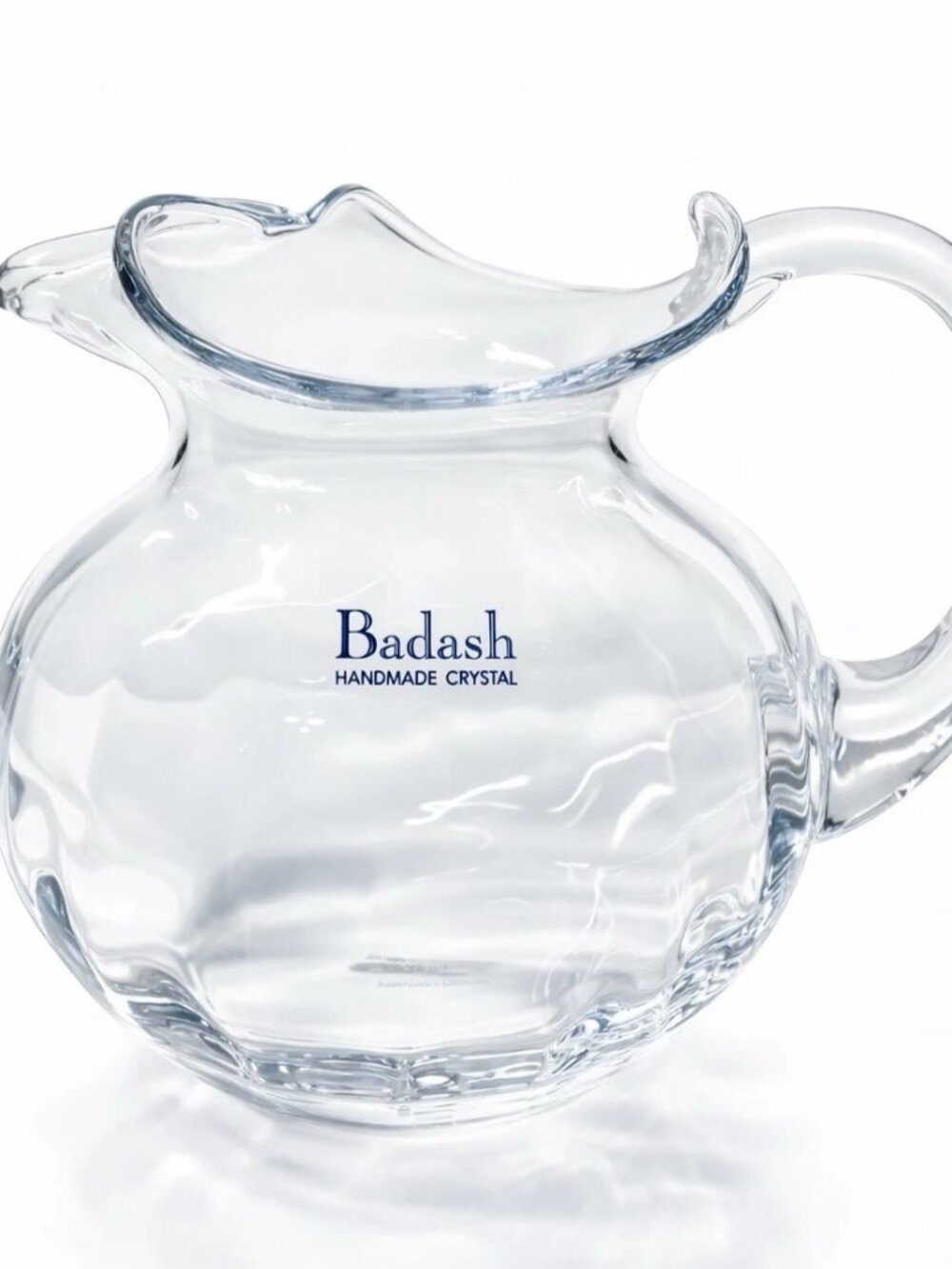 Badash Hemingway 42 oz Glass Pitcher Made in Poland Elegant Beverage Server